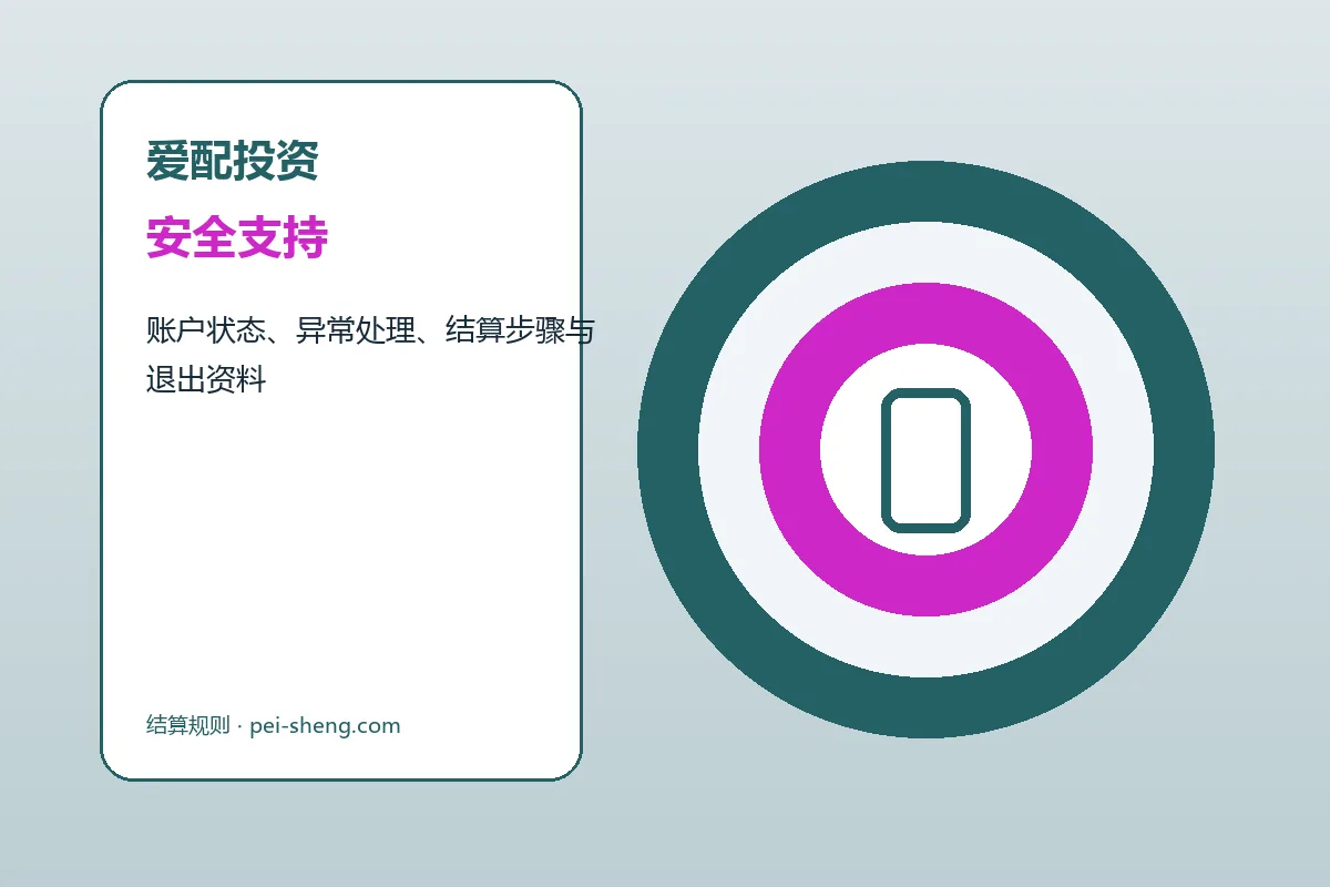 爱配投资客户支持与服务流程示意